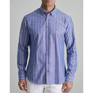 Product NAVY&GREEN COMFORT FIT SHIRT base image