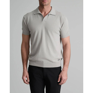 Product NAVY&GREEN KNITTED POLO, SHORT SLEEVE base image