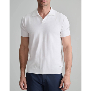 Product NAVY&GREEN KNITTED POLO, SHORT SLEEVE base image