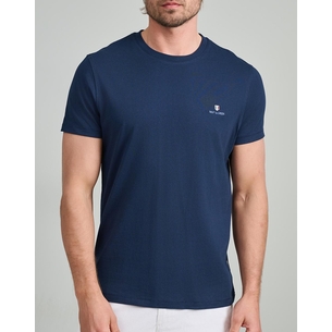 Product NAVY&GREEN V-NECK T-SHIRT base image