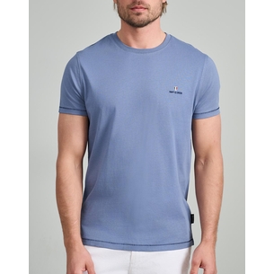 Product NAVY&GREEN V-NECK T-SHIRT base image