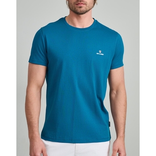 Product NAVY&GREEN V-NECK T-SHIRT base image