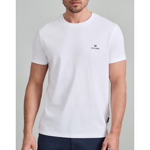 Product NAVY&GREEN V-NECK T-SHIRT base image