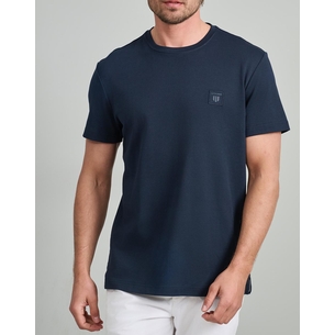 Product NAVY&GREEN V-NECK T-SHIRT base image