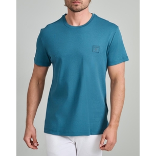 Product NAVY&GREEN V-NECK T-SHIRT base image