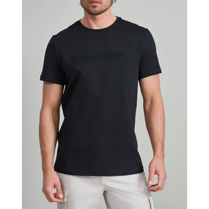 Product NAVY&GREEN V-NECK T-SHIRT base image
