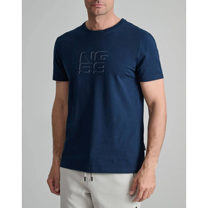 Product NAVY&GREEN ΜΠΛΟΥΖΑ ΛΑΙΜΟΚΟΨΗ base image