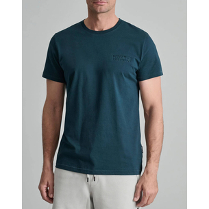 Product NAVY&GREEN V-NECK T-SHIRT base image