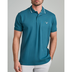 Product NAVY&GREEN POLO SHIRT base image