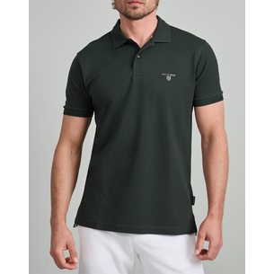 Product NAVY&GREEN POLO SHIRT, YOUNG LINE base image