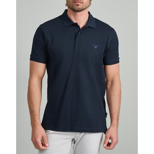 Product NAVY&GREEN POLO SHIRT, YOUNG LINE base image