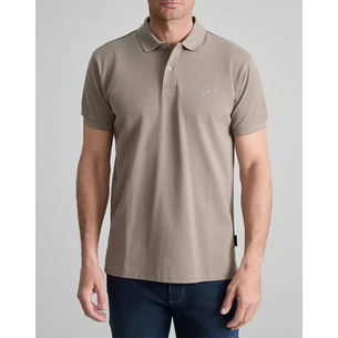 Product NAVY&GREEN POLO SHIRT SOL/COL, CUSTOM FIT base image