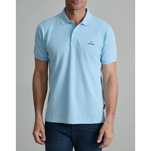 Product NAVY&GREEN ΜΠΛΟΥΖΑΚΙ ΠΟΛΟ M/ΧΡΩΜΟ, CUSTOM FIT base image