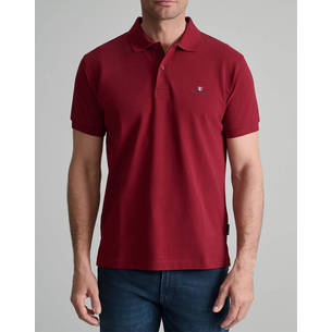 Product NAVY&GREEN POLO SHIRT SOL/COL, CUSTOM FIT base image