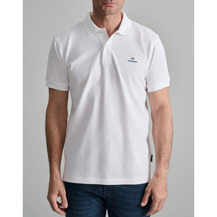 Product NAVY&GREEN POLO SHIRT SOL/COL, CUSTOM FIT base image