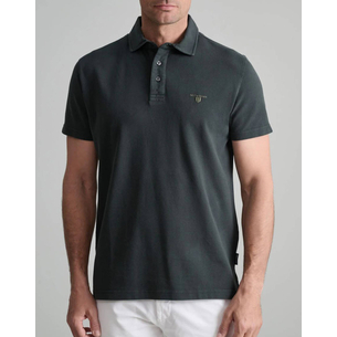 Product NAVY&GREEN POLO PIQUE T-SHIRT SOL/COL base image