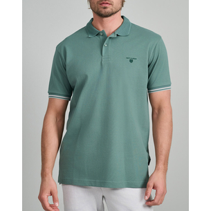 Product NAVY&GREEN POLO SHIRT base image