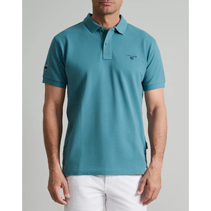 Product NAVY&GREEN ΜΠΛΟΥΖΑΚΙ ΠIKE ΠΟΛΟ, CUSTOM FIT base image