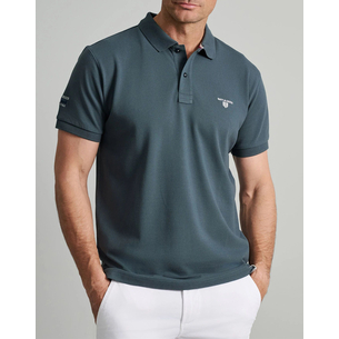 Product NAVY&GREEN ΜΠΛΟΥΖΑΚΙ ΠIKE ΠΟΛΟ, CUSTOM FIT base image
