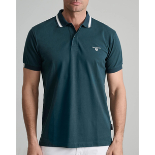 Product NAVY&GREEN ΜΠΛΟΥΖΑΚΙ ΠΟΛΟ, CUSTOM FIT base image