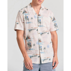 Product FUNKY BUDDHA Ανδρικό Πουκάμισο Με Κοντό Μανίκι base image
