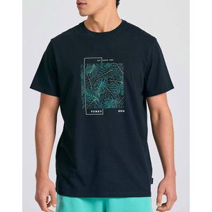 Product FUNKY BUDDHA Ανδρική Μπλούζα Κοντό Μανίκι Με Τύπωμα base image
