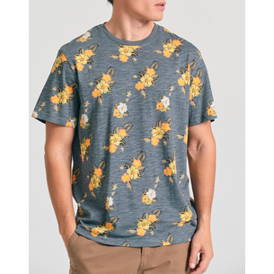Product FUNKY BUDDHA Ανδρική Μπλούζα Κοντό Μανίκι Με Τύπωμα base image