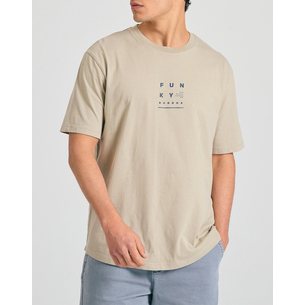 Product FUNKY BUDDHA Ανδρική Μπλούζα Κοντό Μανίκι Με Τύπωμα base image