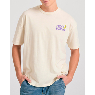 Product FUNKY BUDDHA Ανδρική Μπλούζα Κοντό Μανίκι Με Τύπωμα base image