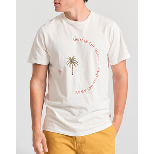 Product FUNKY BUDDHA Ανδρική Μπλούζα Κοντό Μανίκι Με Τύπωμα base image