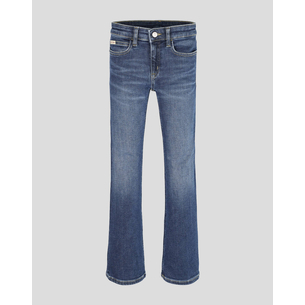 Product CALVIN KLEIN JEANS MR FLARE DARK BLUE VISUAL DENIM base image