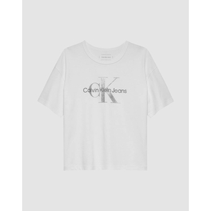 Product CALVIN KLEIN JEANS MONOLOGO GLITTER SS T-SHIRT base image