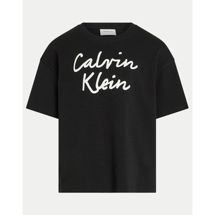 Product CALVIN KLEIN JEANS SCRIPT LOGO BOXY SS T-SHIRT base image
