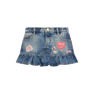 Product GUESS RIGID DENIM SKIRT ΦΟΥΣΤΑ ΠΑΙΔΙΚΟ GIRL base image