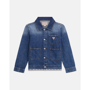 Product GUESS RIGID DENIM OVERSIZE JACKET ΜΠΟΥΦΑΝ ΠΑΙΔΙΚΟ GIRL base image