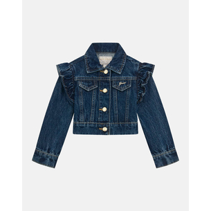 Product GUESS DENIM LUREX JACKET ΜΠΟΥΦΑΝ ΠΑΙΔΙΚΟ GIRL base image