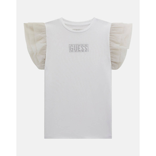 Product GUESS SS T-SHIRT W/MESH_CEREMONY ΜΠΛΟΥΖΑ ΠΑΙΔΙΚΟ GIRL base image