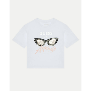 Product GUESS SS T-SHIRT ΜΠΛΟΥΖΑ ΠΑΙΔΙΚΟ GIRL base image