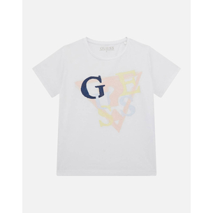 Product GUESS  MIDI SS T-SHIRT - MID ORGANIC CO STR JERSEY 160 ΜΠΛΟΥΖΑ G base image
