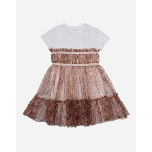 Product GUESS MIXED FABRIC SS DRESS ΦΟΡΕΜΑ ΠΑΙΔΙΚΟ GIRL base image