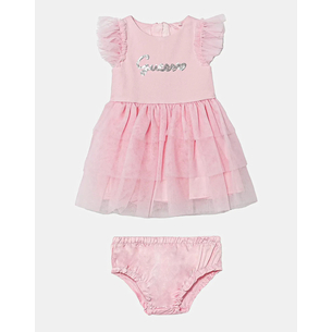 Product GUESS SET SS DRESS+SATIN PANTIES_CER ΦΟΡΕΜΑ ΠΑΙΔΙΚΟ GIRL base image
