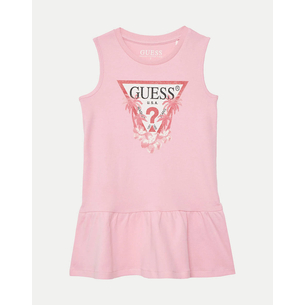 Product GUESS INTERLOCK SLEEVELESS - MID ORGANIC CO INTERLOCK 190 ΦΟΡΕΜΑ ΠΑΙΔΙΚΟ GIRL base image