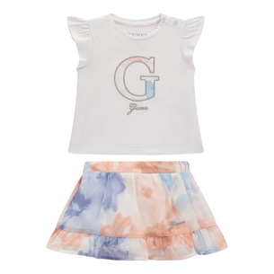 Product GUESS SET SS T-SHIRT+CHIFFON SKIRT ΣΕΤ ΠΑΙΔΙΚΟ GIRL base image
