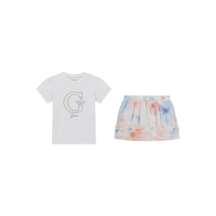 Product GUESS SET SS T-SHIRT+CHIFFON SKIRT ΣΕΤ ΠΑΙΔΙΚΟ GIRL base image