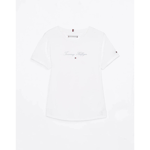 Product TOMMY HILFIGER TOMMY SCRIPT SLIM TEE SS base image