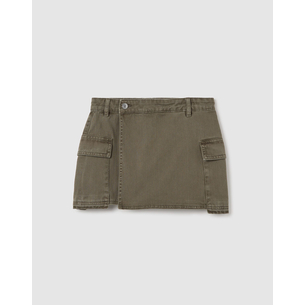 Product OVS SKORT CARGO ACID WASH base image
