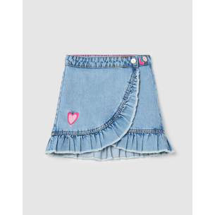 Product OVS DENIM SKIRT W/EMBRO base image