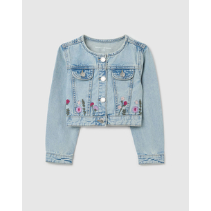 Product OVS DENIM JACKET W/EMBRO base image