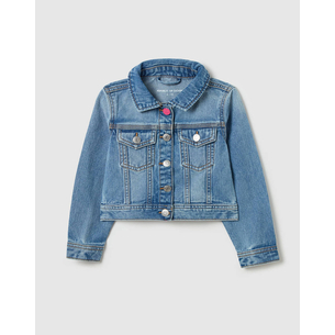 Product OVS DENIM JACKET W/APPL base image