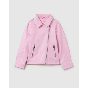 Product OVS FAKE LEATHER JACKET PINK base image